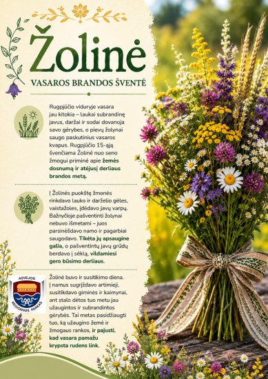 ŽOLINĖ – vasaros, žolynų ir dėkingumo šventė