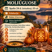 Rudens edukacija „Asvejos raštai moliūguose“!